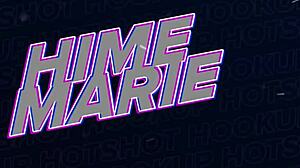 slim slut hime marie takes raw anal pounding