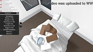 Oh my god! Fucking that random slut with monster cock in Roblox condo scene!