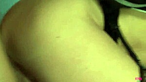 Super hot blonde officer sucks and rides cowgirl in the office