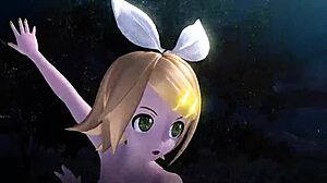 Kagamine Rin Meiko Haku in Full Nude Mod