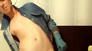 Self-Fisting Leads to My Anus Spitting Natural Lube in Intense Male Squirting Orgasm