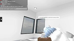 Oh my god! Fucking that random slut with monster cock in Roblox condo scene!