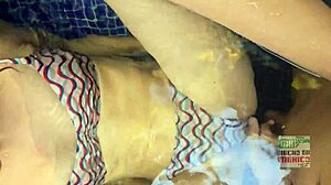 i took my couple to hotel for anniversary with milf squirting and tight pussy riding