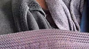 Dick Flash Outdoor Masturbation With Distant Ladies Watching