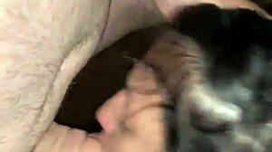 getting a great blow job from sexy maribel with ass licking and big cock sucking