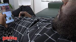 brunette amateur slut takes anal from cheating husband on tinder