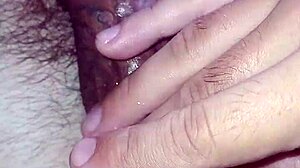 He dives into very drooling head with hot convulsive masturbation using his big monster cock solo.