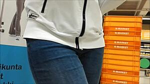 Teen Ass Captured In Tight Jeans On Hidden Cam