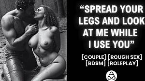 Man Dominates Girlfriend In Forest With Bdsm Roleplay And Creampie Finish