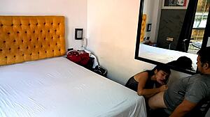 Peruvian lady gets licked and fucked by big cock in emotional oral session with moans of pleasure.