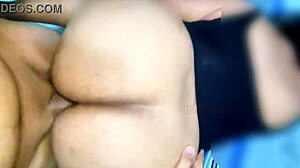 Hey, check out this Venezuelan milf with big tits and ass getting painful anal without condom!