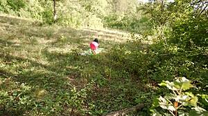 caught a stranger in yoga pants in the woods and offered her my firm handshake