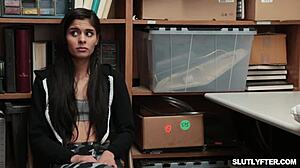 Undercover Santa Meets Katya Rodriguez in Shop