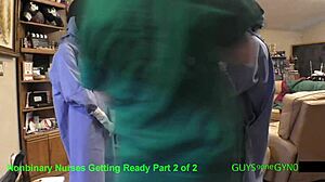 Oh wow, check out Doctor Tampa getting treated by nonbinary doctors in this cum clinic extraction scene 😷💦