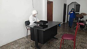 Doctor Fucks Secretary Sensually In Office