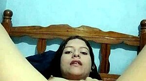 Would You Dare To Help Me Masturbate With Natural Tits In Homemade Solo Session As Young Latina Amateur