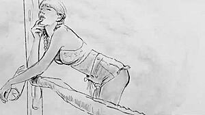 Jennifer love strips down and poses in the sun outdoor showing off her petite naked body 😍