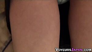 I felt so exposed as the unsuspecting Asian teen got spied on in her skirt during public outdoor upskirt voyeur in Japanese hd.