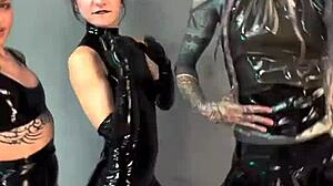 Behind The Scenes Of A Latex Femdom Shoot