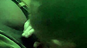 my boss's wife eagerly swallowed my cum after a steamy car encounter, her eyes locked on mine