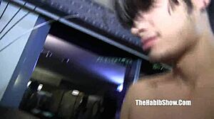 Ivy young's 18+ ebony pussy swallows latino cocks from derrick forreal and donny sins in ghetto hood reality.