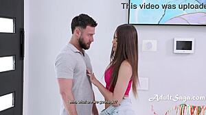 I can't believe my 19-year-old step sis Gizelle Blanco is such a squirter with her petite Latina body