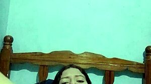 Would You Dare To Help Me Masturbate With Natural Tits In Homemade Solo Session As Young Latina Amateur