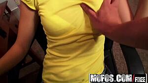 Mofos Lets Try Anal with Phoenix Askani in FFM Threesome and POV Assfucking