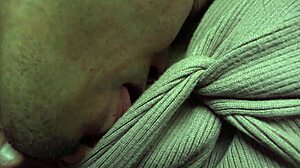 secret video shows japanese mature milf with huge natural tits getting sensual massage in car