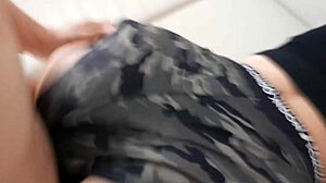 Intense Big Ass Pounding Ends in Cumshot Doggystyle from POV View - Cristall Gloss