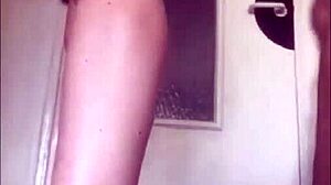 amoul solo 829 - fucking a white woman standing from behind in satin panties down and high heels