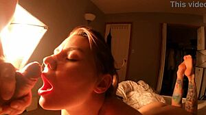 are you ready for me to be your cum slut with cum on feet face and swallowing?