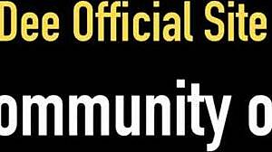 sophie dee teases with dildo on her natural tits and big clit