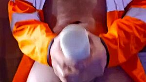 why is daddy wanking in his truck like that?