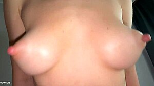 step bro caught step sister naked after shower but she didnt mind his huge european cock