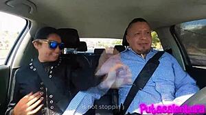 Nataly Roux Casting From Car To Dungeon With Explosive Cum In Mouth Finish