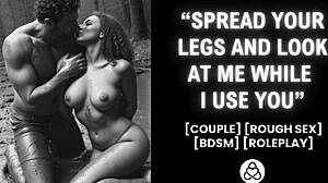 Man Dominates Girlfriend In Forest With Bdsm Roleplay And Creampie Finish