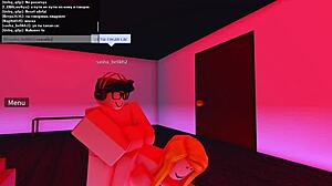 Intriguing sex scenes unfold in Roblox with contrasting virtual actions and suggestive digital encounters in group settings