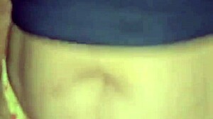 Taboo stepmom with big natural tits rides big black cock. Chubby ebony amateur bends over doggystyle for homemade voyeur sex.