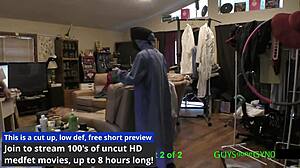 Oh wow, check out Doctor Tampa getting treated by nonbinary doctors in this cum clinic extraction scene 😷💦