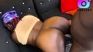 so this big cock gateman sneaks in to pound the rich man's wife doggystyle