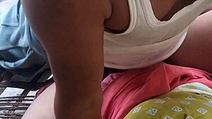 South Indian aunty engages in intense fucking