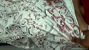 Indian Desi Cute Lady Falls Sick Dewar Strips Her Dress Checks Temperature of Pussy Anal Armpit