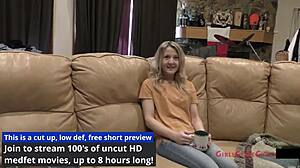 Petite blonde stacy shepard gets stimulating exam with toys and vibrator in hospital