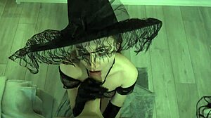 Sexy Witch Steals Cum For Her Potion