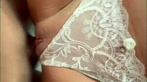 Cogiendo with My Amateur Latina in Skinny Black Lingerie for First Time Bunny Photoshoot