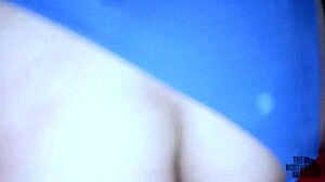 hey, just casually pulling aside my friend's wife's panties to creampie her big ass in doggystyle