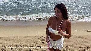 Oh damn, I convinced my friend's wife to dive into hot sex with big tits anal, deepthroat blowjob, pussy fingering, doggystyle riding, creampie orgasm after just a few smooth phrases!