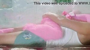 slim sexy girl cleans house then gets fucked hard by owner