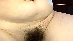Rare video HairyPussyAngel shaves very hairy pussy bush and asshole with razor in doggy close up